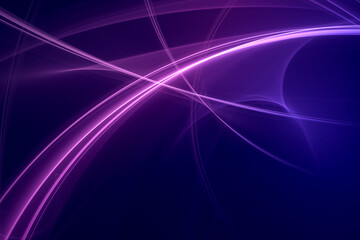 Elegant curve wave line background. Luxury purple gradient realistic 3d rendering illustration