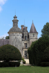 Nouvelle Aquitaine - Charente-Maritime - Pons - Chateau d'Usson - Tour avec son lanternon