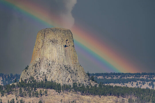 "Rainbow Over The Tower"