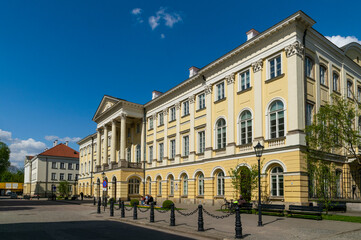 Fototapeta na wymiar Warsaw University, education in Poland 