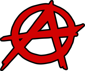 Red Anarchy Symbol