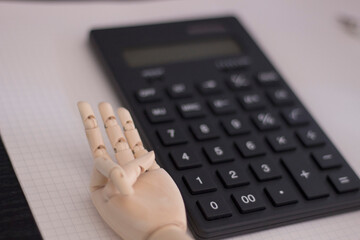 計算　計算機　手計算 / calculation by using calculator or hand 