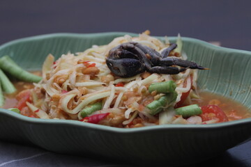 Popular Thai food called 