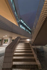 Fototapeta premium Staircase of modern architecture