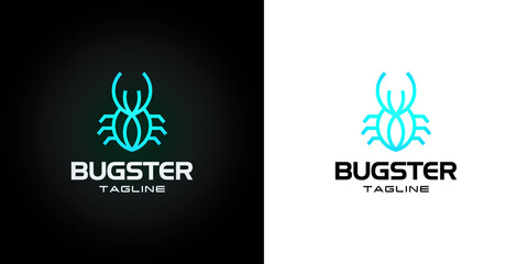 Bugster Bug Logo Simple