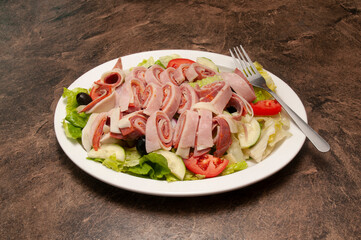 Delicious antipasto salad