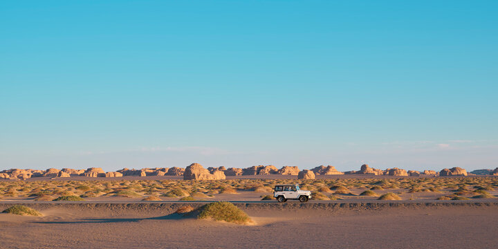 national geological park in dunhuang, china