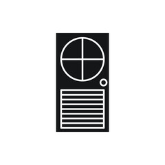 door vector for website symbol icon presentation