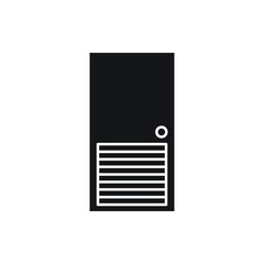 door vector for website symbol icon presentation