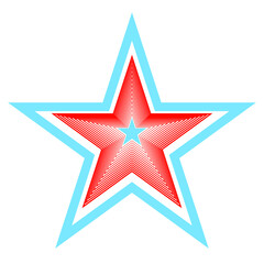 Fototapeta premium Star vector icon illustration eps - Vector