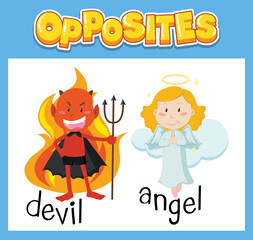 Opposite English words for kids