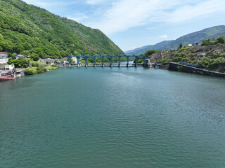 Fototapeta premium 徳島県三好市 池田ダム