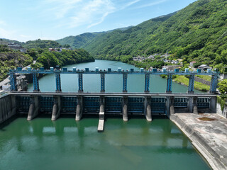 徳島県三好市　池田ダム