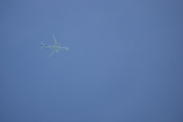 airplane in the sky