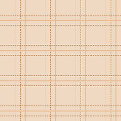Brown plaid background, tartan design