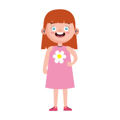 little redhead girl