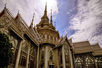Fototapeta na wymiar Temple at Nakonrachasima Thailand 