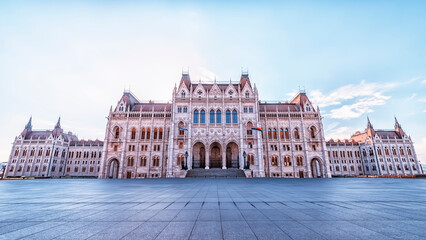Fototapeta premium Hungarian Parliament Building in Budapest