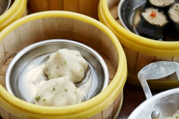 Dim sum in restaurant Chinese food