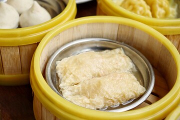 Dim sum in restaurant Chinese food