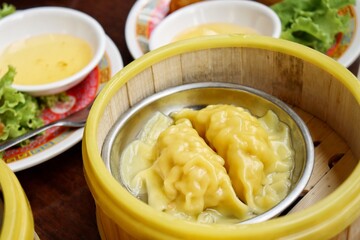 Dim sum in restaurant Chinese food