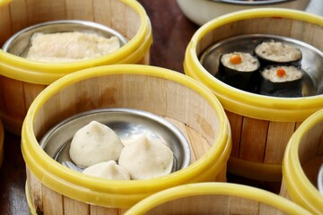 Dim sum in restaurant Chinese food