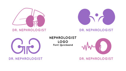 Nephrologist Logo Collection