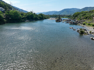 徳島県東みよし町　美濃田の淵