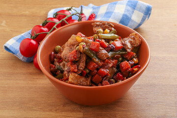 Roasted pork with oyster sauce