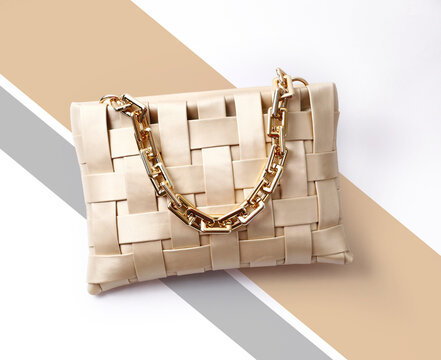 Antique Hand Bag layout with place for text. Jewellery background mockup banner. Fashion accessories. - Powered by Adobe