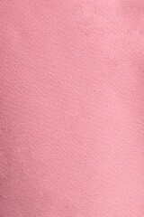 Pink color cardboard background. Texture of rose watercolor paper. High resolution photography.