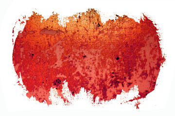 paint strokes. brush stroke color texture with space for your own text. Red grunge texture.