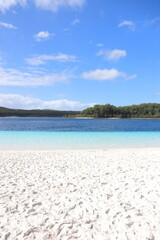 Lake McKenzie on Fraser Island in Australia