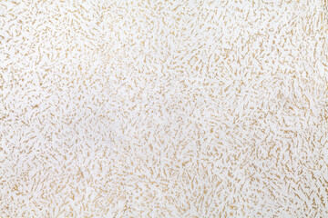 Abstract grunge seamless pattern with golden acrylic on white background