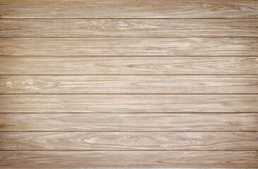 Wood texture background. Top view of vintage brown wooden surface.  Brown rustic wood for backdrop.