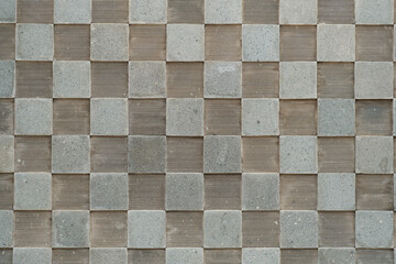 Tiles wall pattern for background