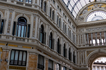 Public shopping mall built in 1887 named after King Umberto, Galleria Umberto I is part of the...