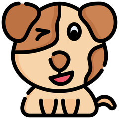 WINK filled outline icon,linear,outline,graphic,illustration