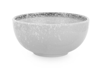 empty bowl isolated on white background