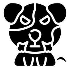 ANGRY glyph icon,linear,outline,graphic,illustration