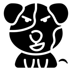 CONFIDENT glyph icon,linear,outline,graphic,illustration