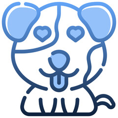 LIKE Gradient icon,linear,outline,graphic,illustration