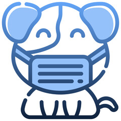 MASK Gradient icon,linear,outline,graphic,illustration