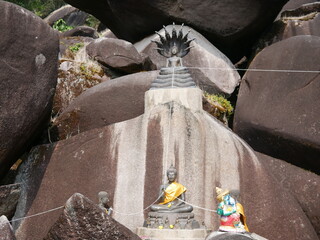 buddha statue in the temple