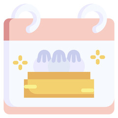 DUMPLING flat icon,linear,outline,graphic,illustration