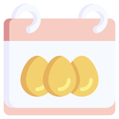 EGG flat icon,linear,outline,graphic,illustration