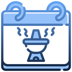 HOT POT Gradient icon,linear,outline,graphic,illustration