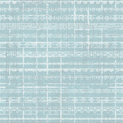 Modern tweed, linen, check seamless imitation pattern design. Creative background with stripes and watercolor effect. Textile print for bed linens, jacket, package, fabric and fashion concepts.