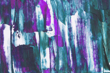 Abstract hand drawn colorful acrylic background