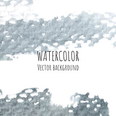 Watercolor vector paintings